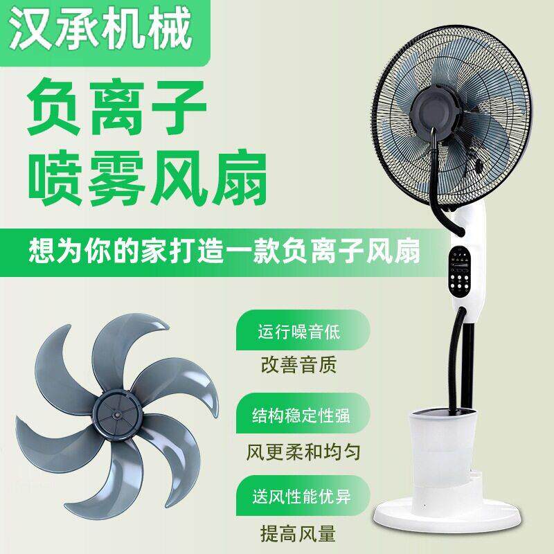 家用喷雾风扇商用落地扇直流变频落地电风扇一级能效遥控电扇空调