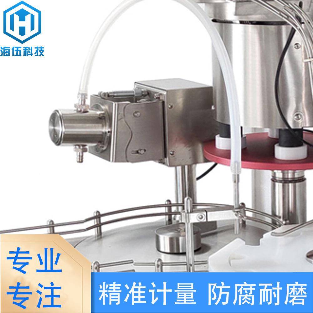 塞桌面无菌西林瓶灌装机口式服液DKM精华液口服液自动装上盖压分