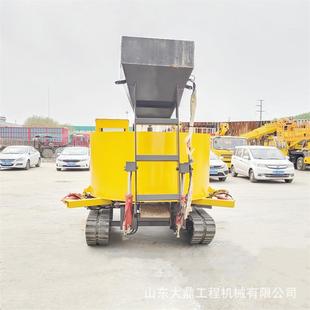 履带混凝土搅拌车特殊地形散装 自上料式 水泥运输车履带罐车