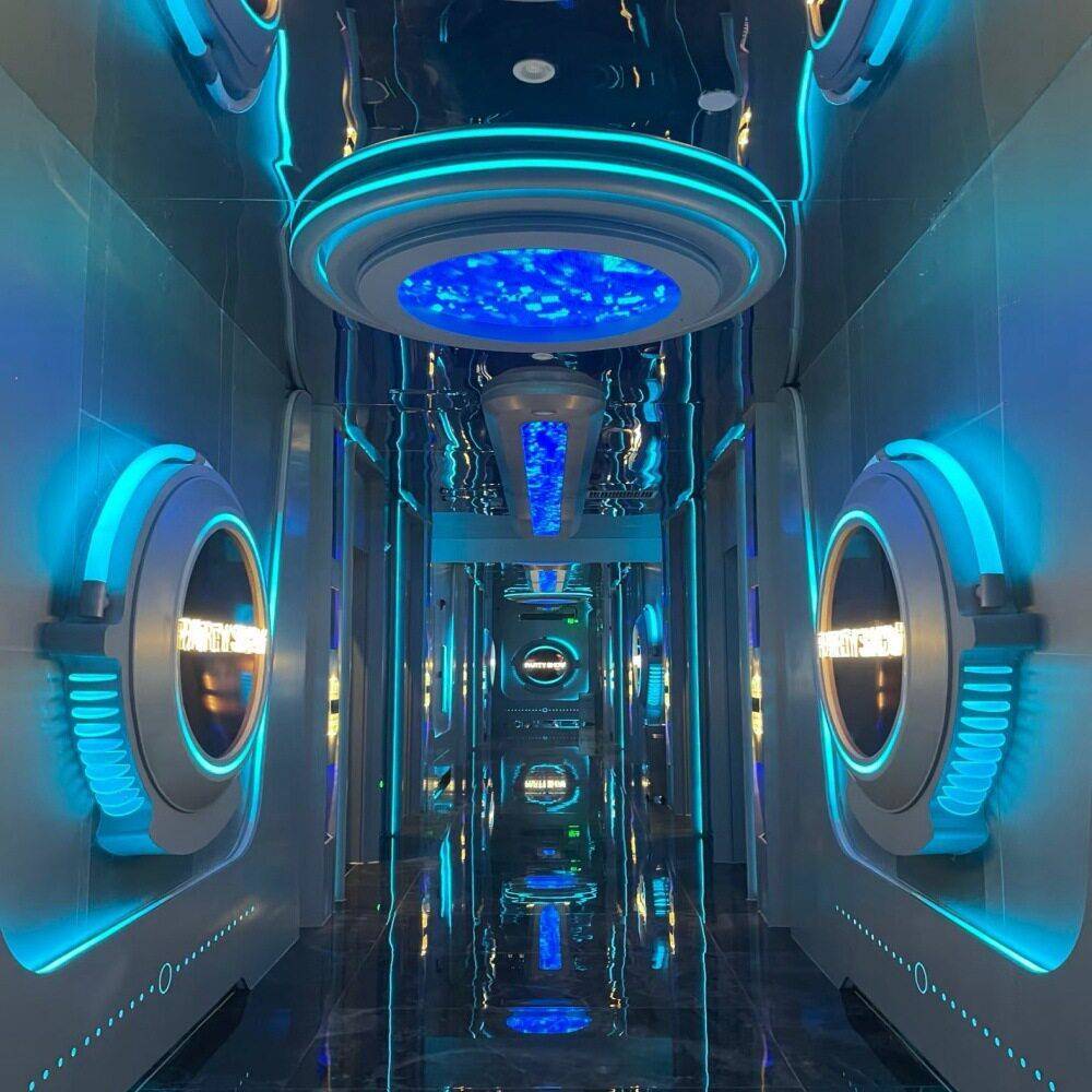 家庭KTV翻新KTV装修造型设计金属模块酒吧造型模块造型源头工厂