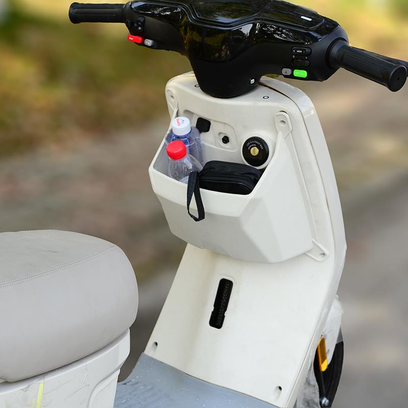 适用小牛电动车mmt专用前置储物盒收纳箱 手机水杯杂物箱改装配件