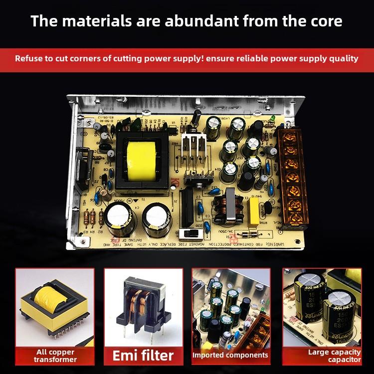 两套双输出开关电源5V12V24V双向电压220至5A4A10A组合30W75W350W