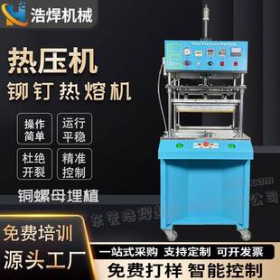 东莞厂家多功能铆钉柱蘑菇头热熔机铜螺母埋植机塑料产品贴合机