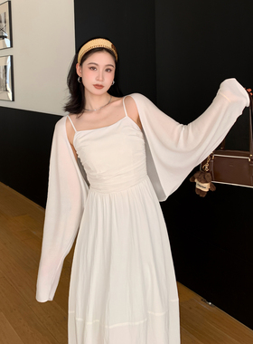 PRASE吕噜噜【凉感衫】100莱赛尔微胖夏显瘦设计感针织开衫外套女