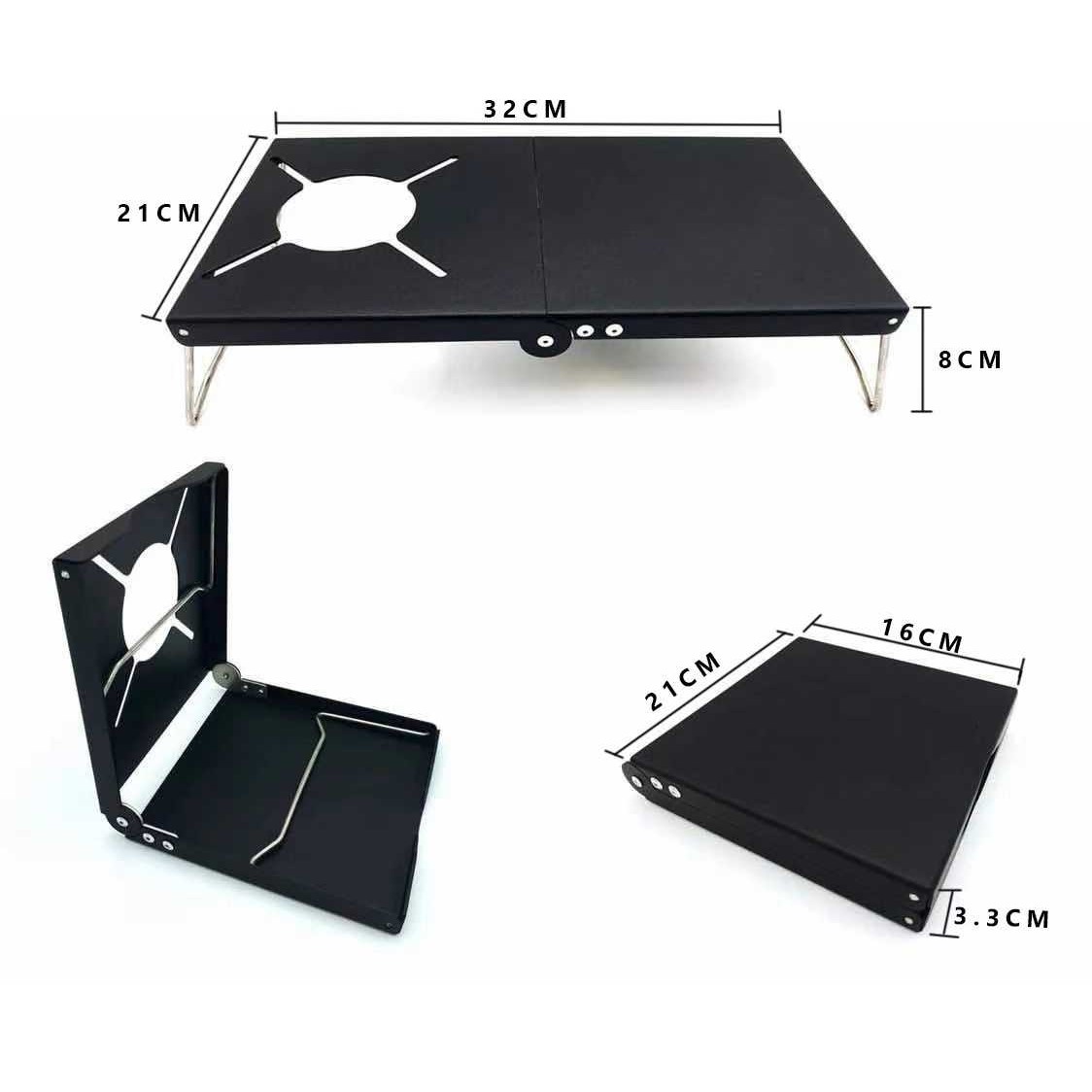 户外野营迷你折叠桌折叠日式隔热桌野营炉头支架铝合金露营炉具桌,户外/登山/野营/旅行用品,户外桌子,淘宝优惠券,粉丝福利购,淘宝优惠卷