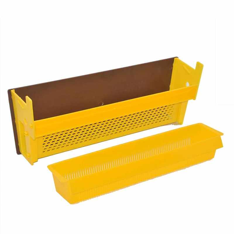 【热销】新款卡扣折叠塑料蜂箱脱粉盒 花粉收集器 养蜂工具