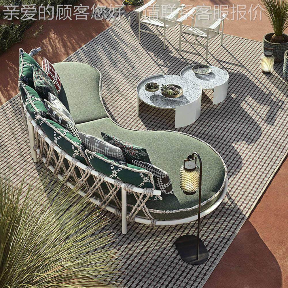 跨北欧876户境沙发庭外院花园户家外具防水防晒别墅阳台民宿藤编,住宅家具,藤/竹沙发,淘宝优惠券,粉丝福利购,淘宝优惠卷