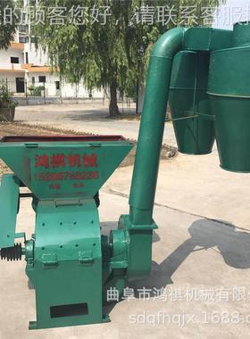 滨县锤片式秸秧秆粉碎机秸QFE秆绥自动料粉碎机花生牧草进秸秆粉