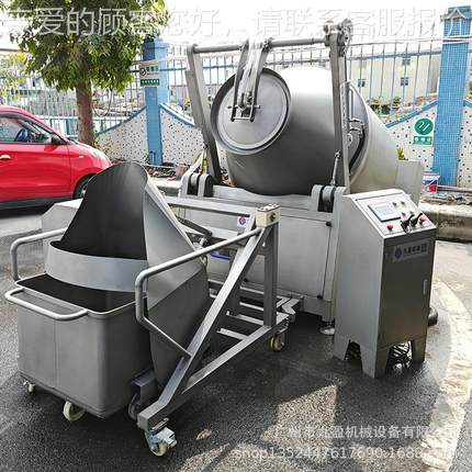 100L变频真空滚揉机 鱼鸡WTA黑翅牛排猪7扒腌入味机 制多功能腌肉