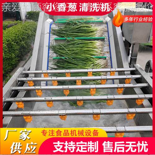 商用果泡蔬气泡机清线洗机流水苋菜加LQZ工清洗机茭白气鼓浪清洗