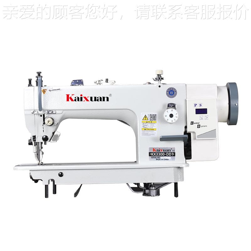 33D00工业电动上下送料双同步车皮革料Y针车缝410纫机厚伺服整套