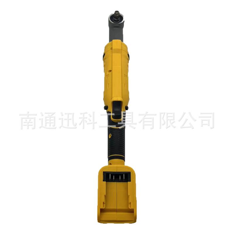 得伟无刷棘轮套筒扳手1/2直柄电动锂电扳手90度大飞直角锂电扳手