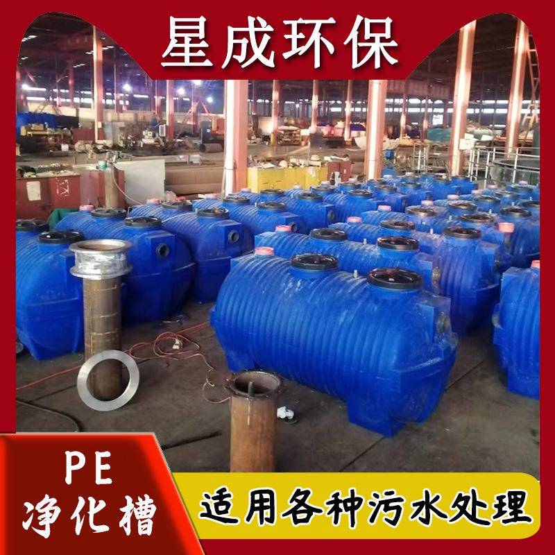 农村日处理5吨污水设备生态净化槽地埋式无动力污水处理净化罐