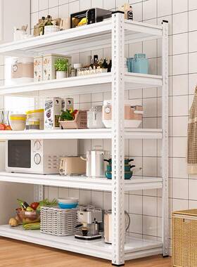 家货地架置物架多超层用阳台收EUU纳落杂物市快递仓库储物角钢铁