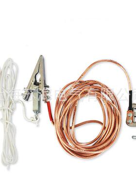 铁698塔抛挂式鸭接线V嘴挂式线夹25方线110K高地压抛出式接地线