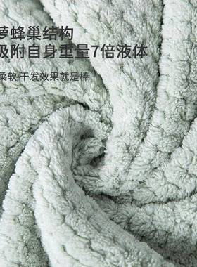 吸水新Altao1018款干发头包头加厚干发帽女速干K洗AS帽浴毛巾德国