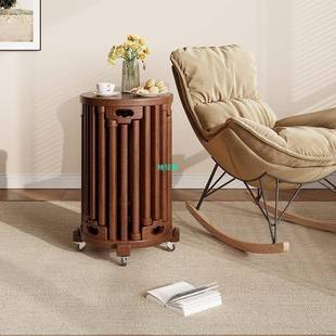 凳子可叠放六合一实924家木叠叠乐圆凳用备木用餐桌堆叠纳凳板餐