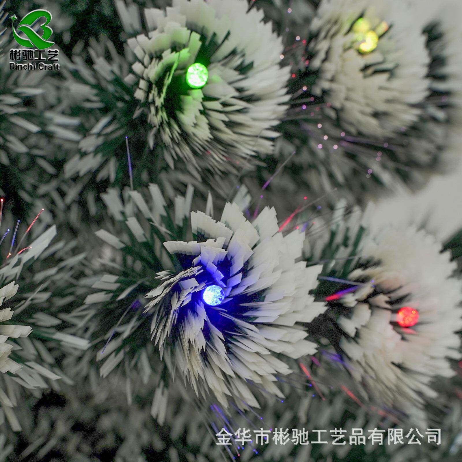 带雪花装装饰大圣无品牌/型彩灯圣诞树植绒款氛诞节装饰树落地款