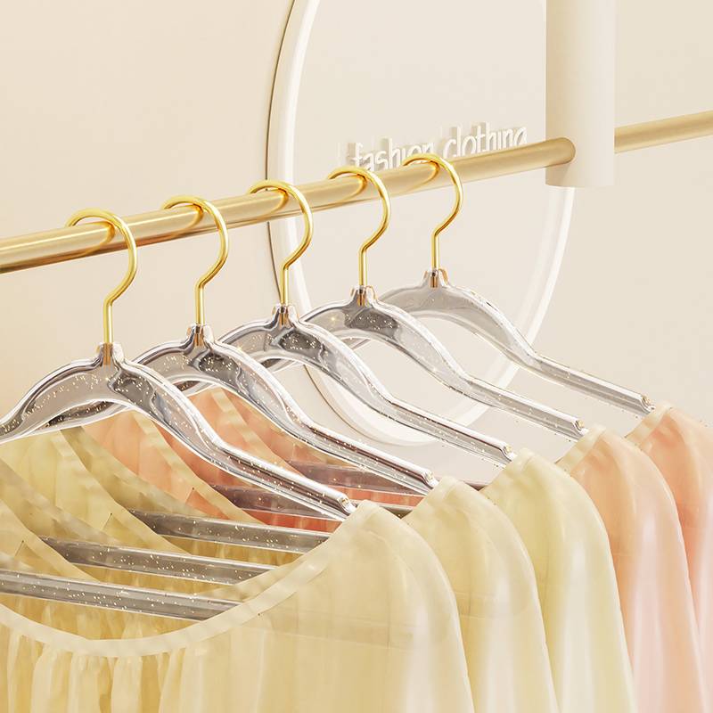 kt网红衣架家用挂衣100个卧室服装店学生宿舍用无痕防肩角衣服挂