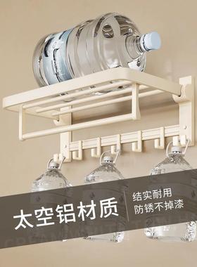 奶油免打孔毛套巾架浴室浴巾置物架卫厕生间挂件五风件装KRA洗手
