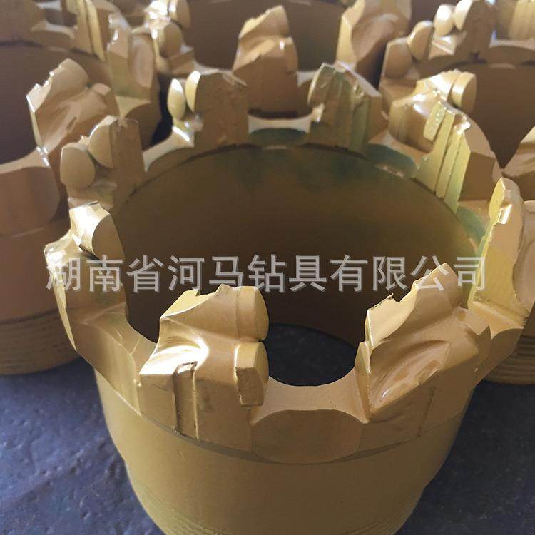 89扩11三角尖片波纹片CBU外合肋骨金石刚复片钻头矿设山钻采机械