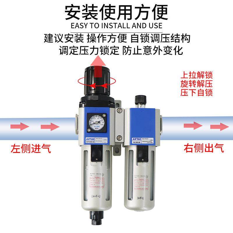 G列系GC/G理无品牌/FC/GFR过200-08气源处器空压机油水分离器滤器