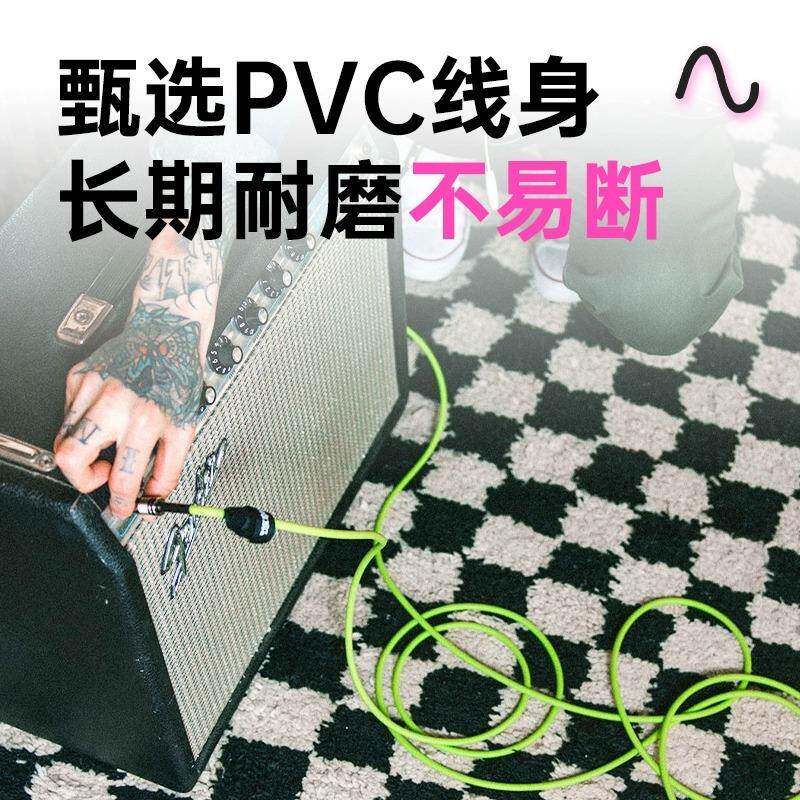 Erni音eBal音电吉他连接KXN线贝斯电箱拾器音频调台音箱音l响降噪