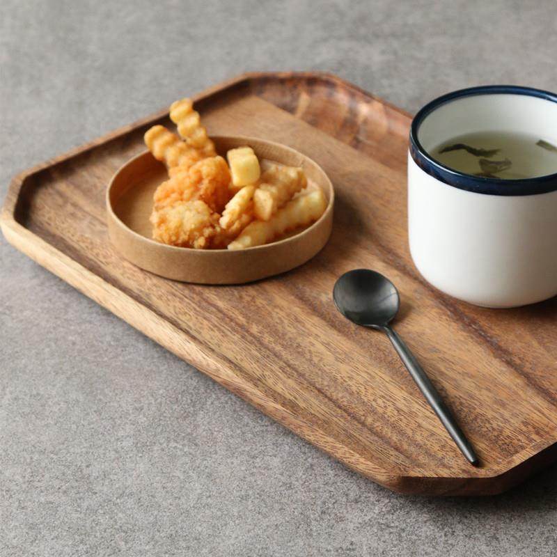 桌创意相木托盘日式餐厅八木角长方形茶盘面思包点心盘面收NKC纳,包装,木托盘,淘宝优惠券,粉丝福利购,淘宝优惠卷