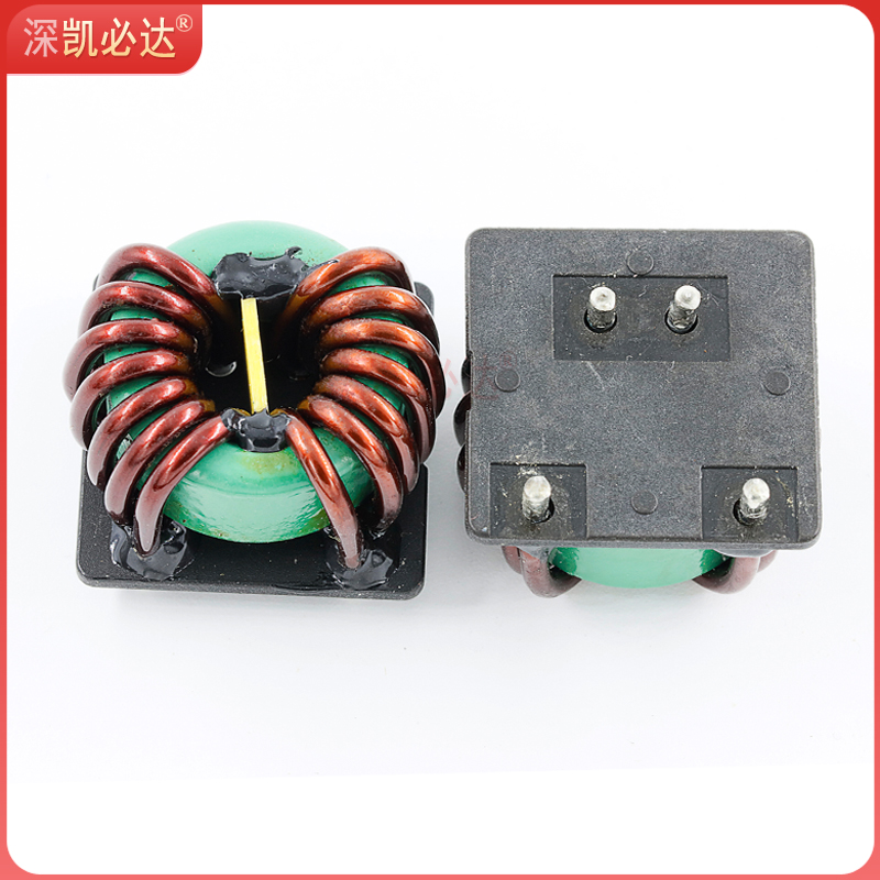 大电流共模电感250UH30A带底座插件磁环电感线圈大功率滤波电感