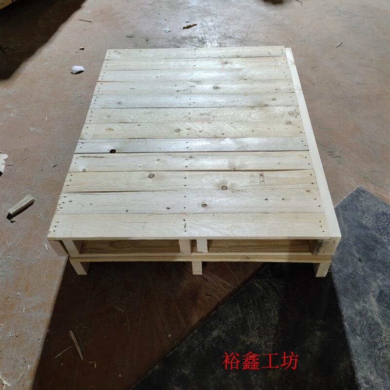 定制实木叉车卡板物流木架床防潮木栈板货架木托盘放货地台垫厂家