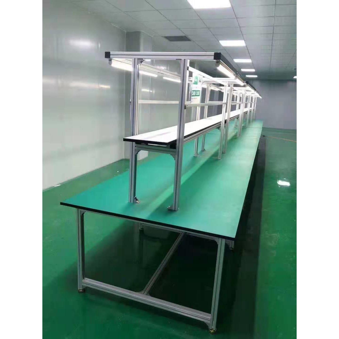 工作台防静电工作台厂家车间流水下操作台工作台台面