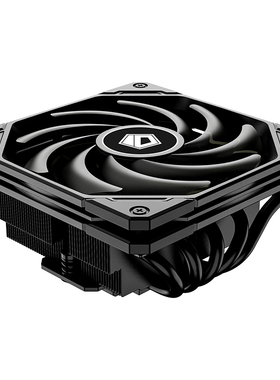 ID-COOLING IS-55多平台薄型下吹CPU散热器 5热管12cm温控静音