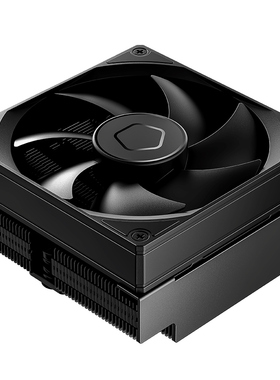 酷凛IS-47XT V2 BLACK静音超薄ITX下压AM4热管CPU散热器风扇1700