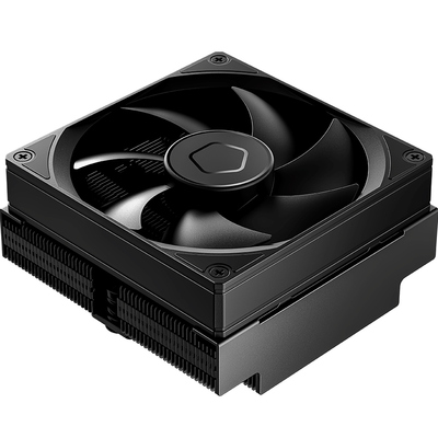 酷凛IS-47XT V2 BLACK静音超薄ITX下压AM4热管CPU散热器风扇1700