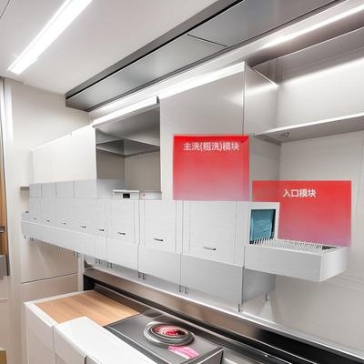 全自动长龙洗碗机 商用洗碗机304不锈钢学校酒店食堂餐厅烘干设备