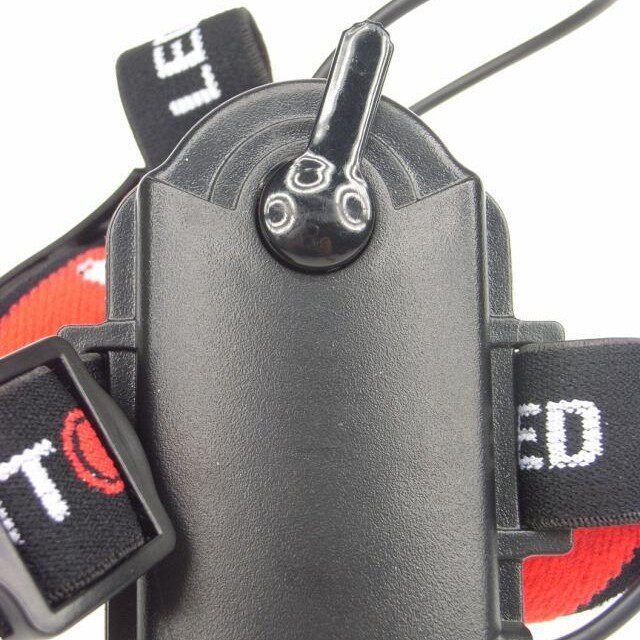 无极调焦调光手表头灯强光手电筒夜钓3*AAA供电无极调光防水