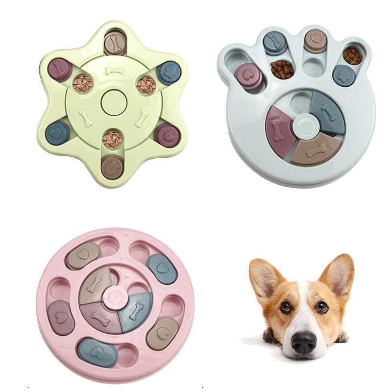 宠物用品狗狗益智玩具中小型犬防噎慢食碗狗碗狗盘子狗食盆猫玩具