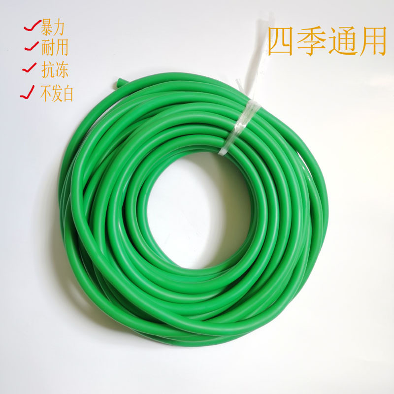 工厂乳胶管皮筋 4070素色红色橙色 弹弓4*7传统橡皮筋