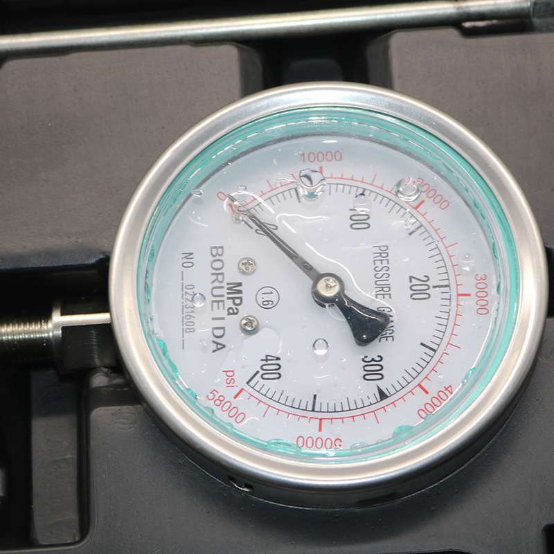 共轨高压泵柱塞压力测试表套装高压检测表高压油路表400MPa