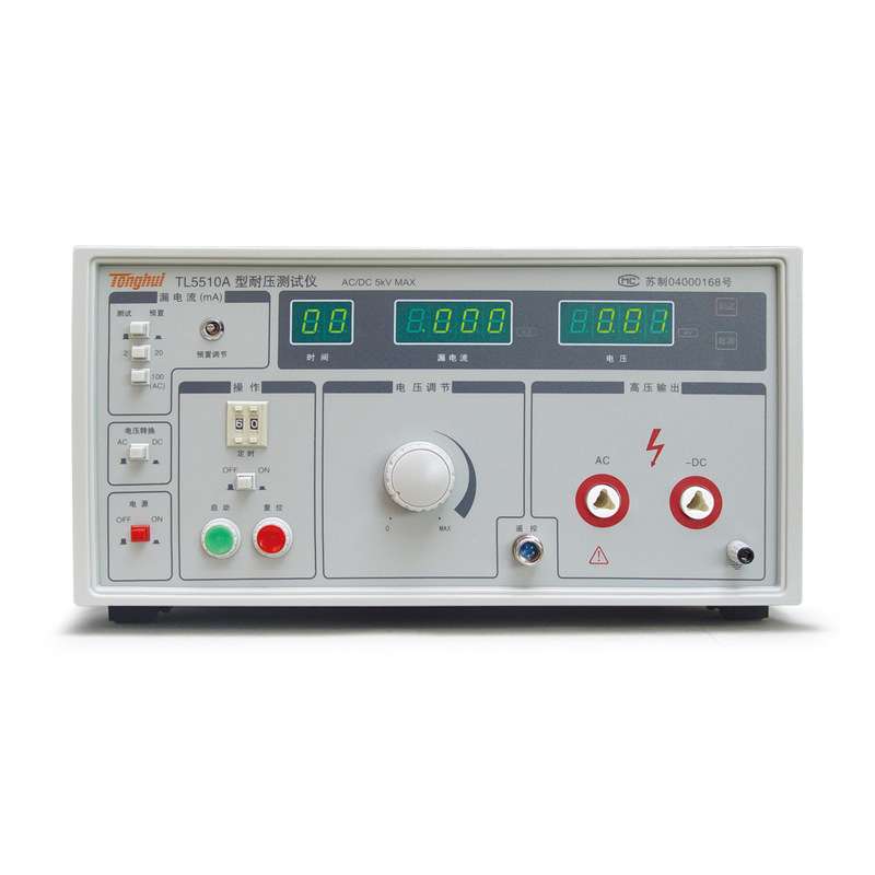 Tonghui同惠TL5502A/5502B/5510A/5520B/5605A交直流耐压仪
