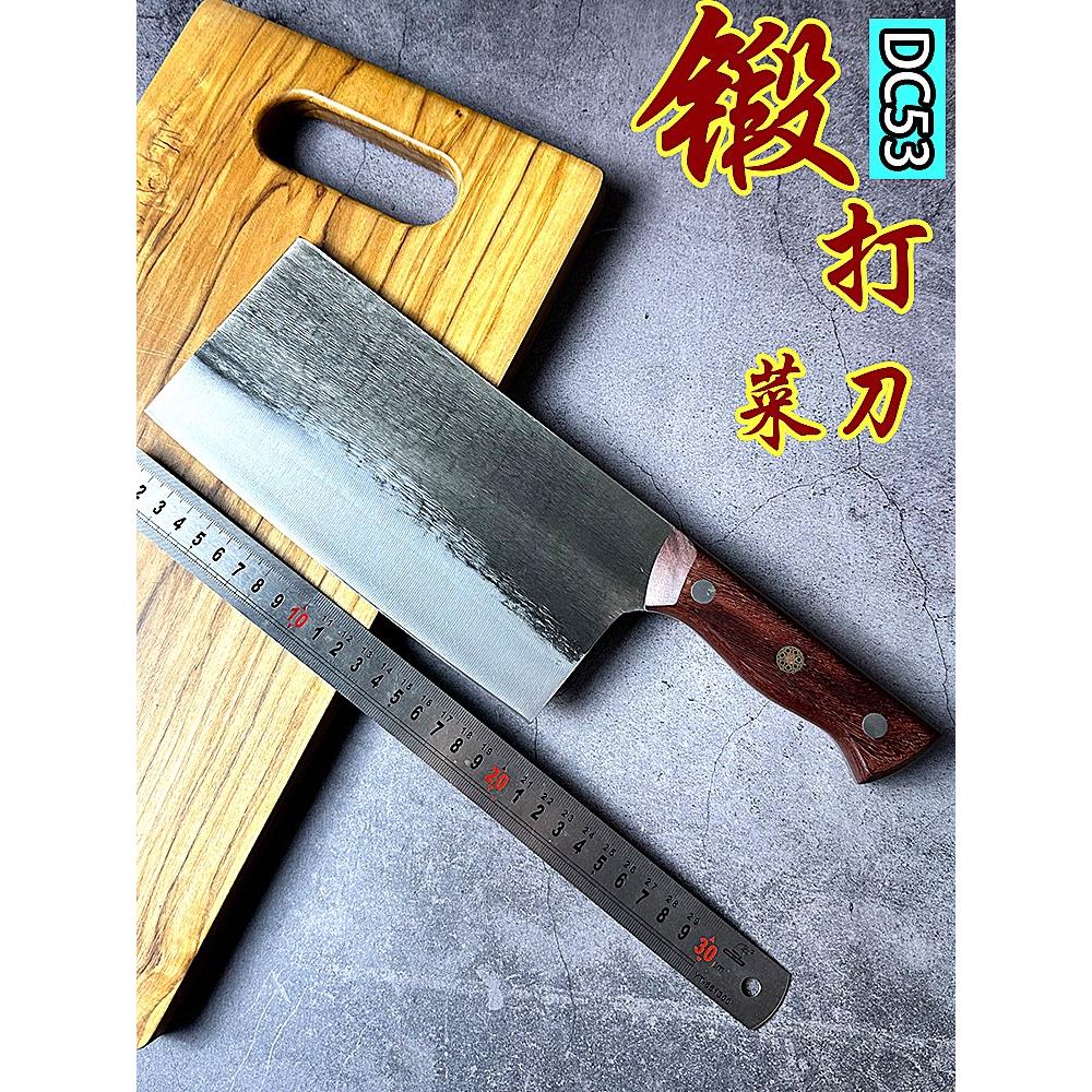 DC53模具钢斩切两用菜刀高硬度中式锻打切片刀斩骨刀家用商用刀图片