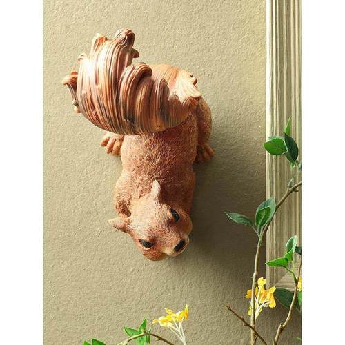 挂饰美壁式立动物饰客厅饰壁挂CUW装创意墙体上可爱挂件墙面收纳