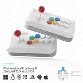 经典 拳皇街霸switch无线蓝牙街机摇杆机械按键青轴树莓派格斗摇台