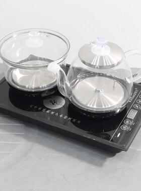 金格仕37X20烧水壶快煮壶37X23底上水电热水壶全自动茶几桌台专用