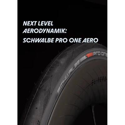 新Schwalbe Pro One Aero 28C公路轮胎气动比赛可折叠无内胎轮胎
