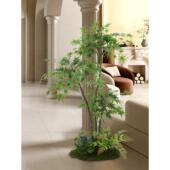 模拟向日葵塑料植物美化室内盆栽装 饰彷生花树假绿色植物高雅可及