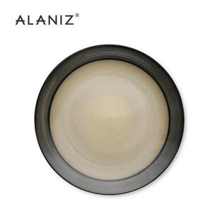 alaniz南兹乌苏绿牛排盘陶瓷盘子家用盘子2025新款高级感西餐餐盘