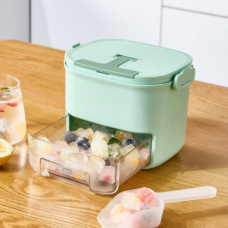 冰块模具食品级按压冰格冰块盒制冰盒大容量储冰家用冻冰块神器,厨房/烹饪用具,冰格/制冰袋,淘宝优惠券,粉丝福利购,淘宝优惠卷