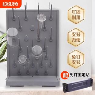 实验室烧杯滴水架子沥水台玻璃器皿试管清洗晾晒工作台试验置物架