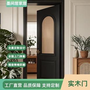 【墨间居】法式卧室门厨房门卫生间门实木复合烤漆门别墅全屋定制